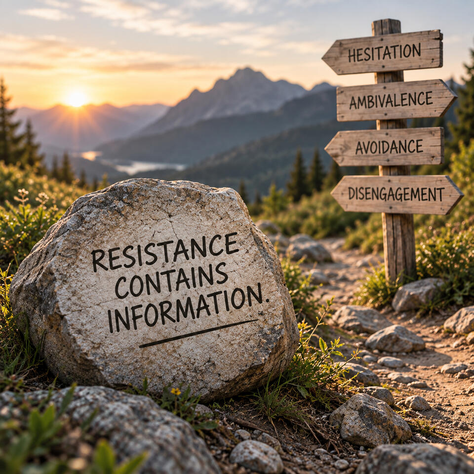 Resistance contains information. Resistance contains information.